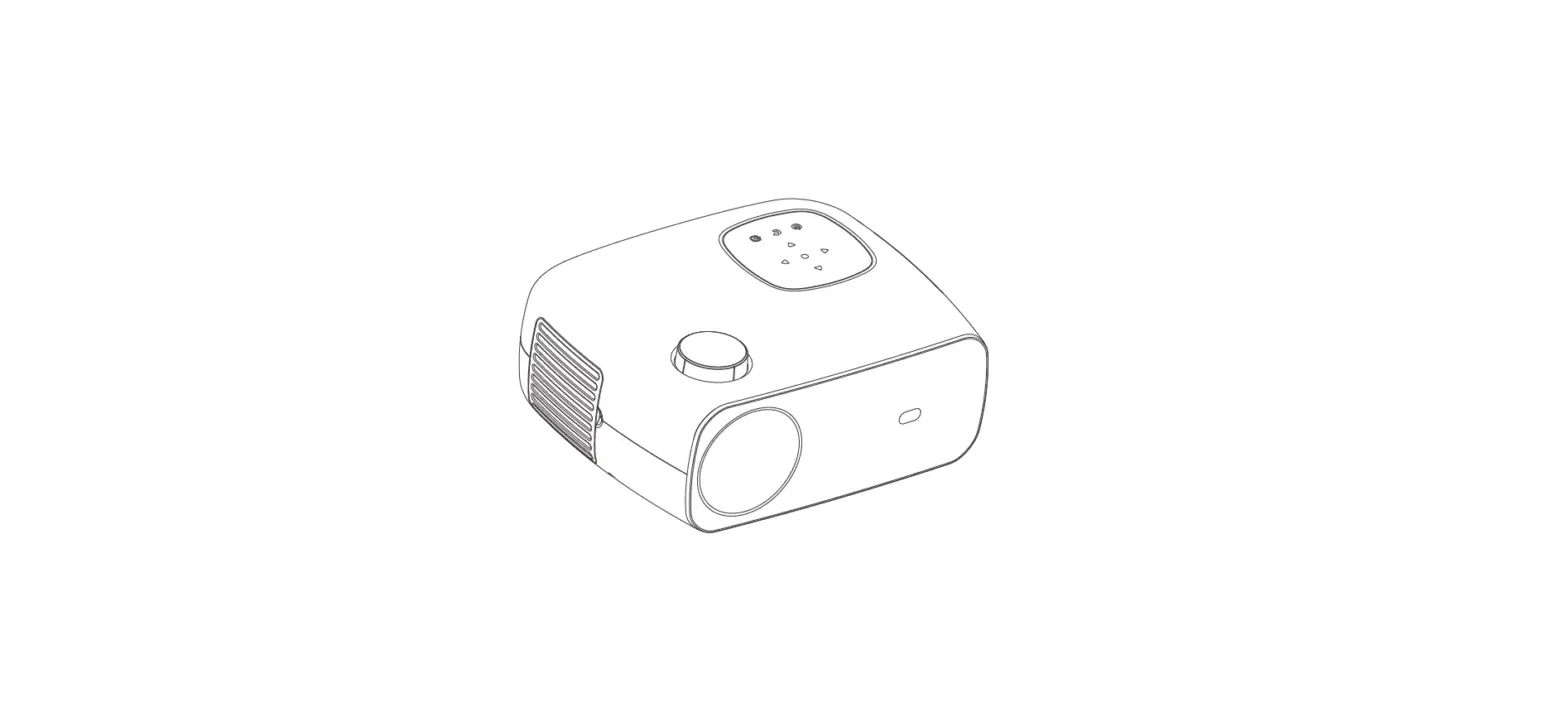 Funflix ‎rd-882 Mini Projector Hd Portable Projector User Manual