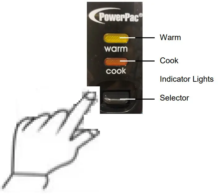 PowerPac PPRC8 1.8L Premium Rice Cooker - Figure 5