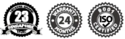 PowerPac PPRC8 1.8L Premium Rice Cooker - Logo