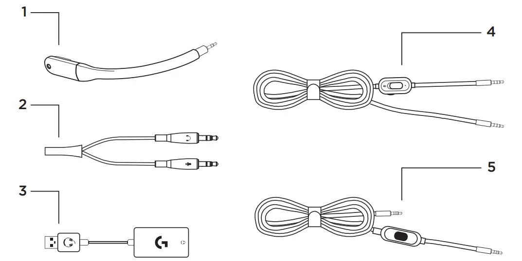 Logitech G433 7.1 Wired Gaming Headset with DTS Headphone (1)
