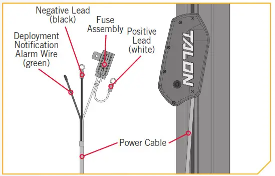 MINN KOTA Talon Shallow Water Anchor -Alarm Wire 1