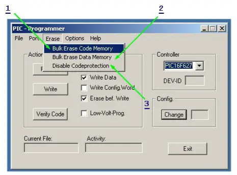 velleman K8048 PIC Programmer Board - fig dfs