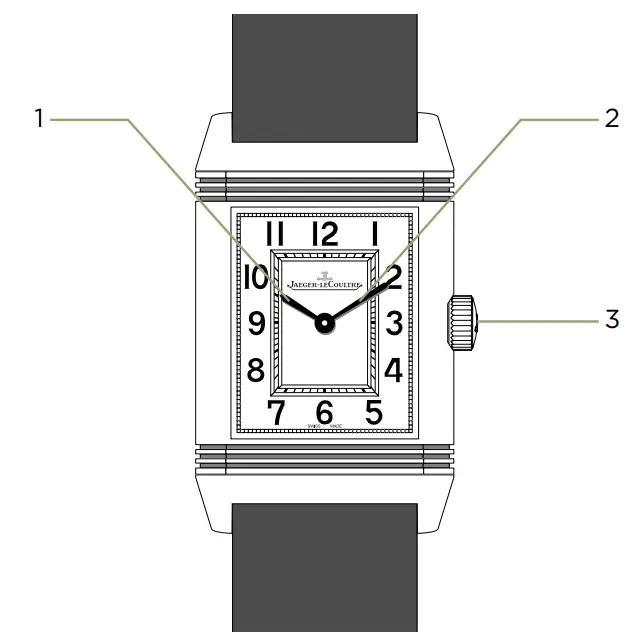 JAEGER LECOULTRE 2518540 Quartz Reverso Classic Watch - Fig
