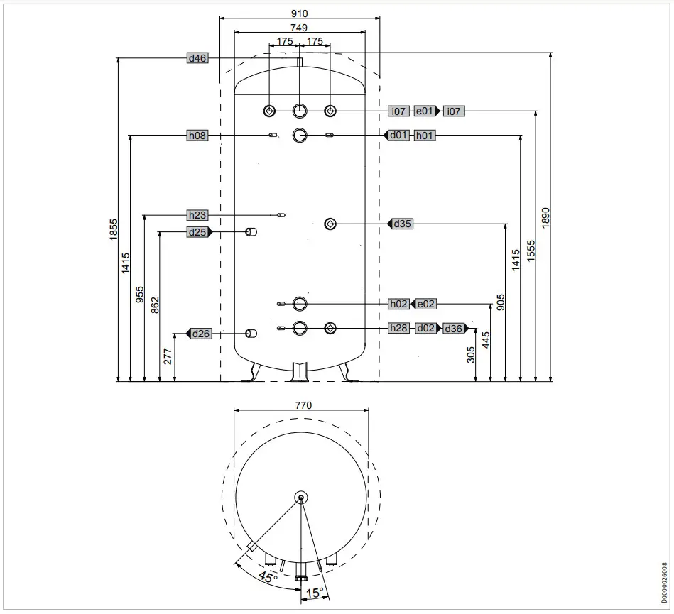 STIEBEL ELTRON STH Series Buffer Cylinder - Figure 14