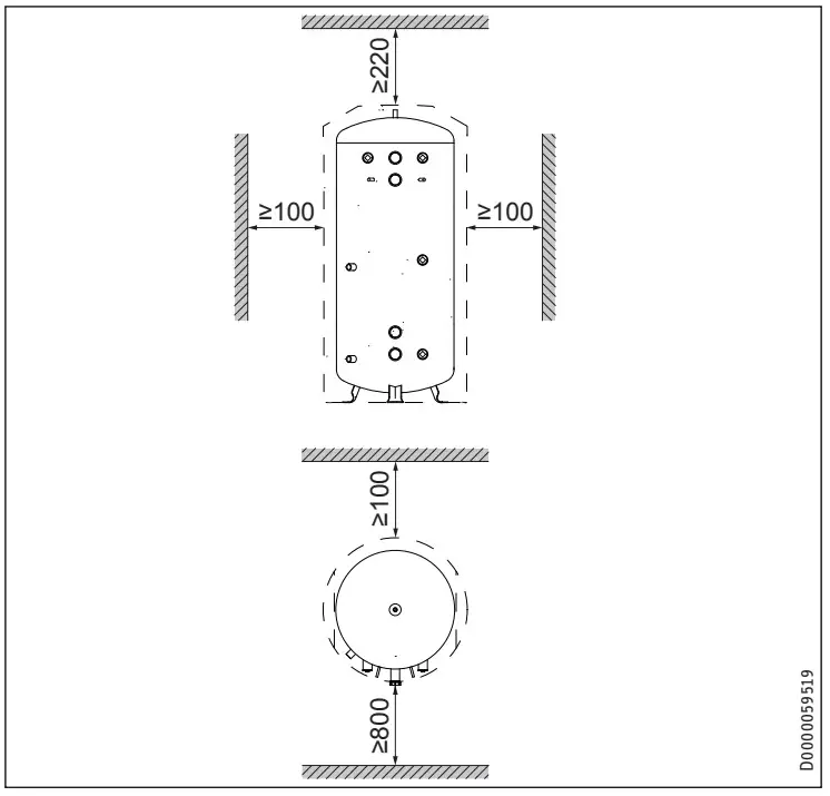 STIEBEL ELTRON STH Series Buffer Cylinder - Figure 3