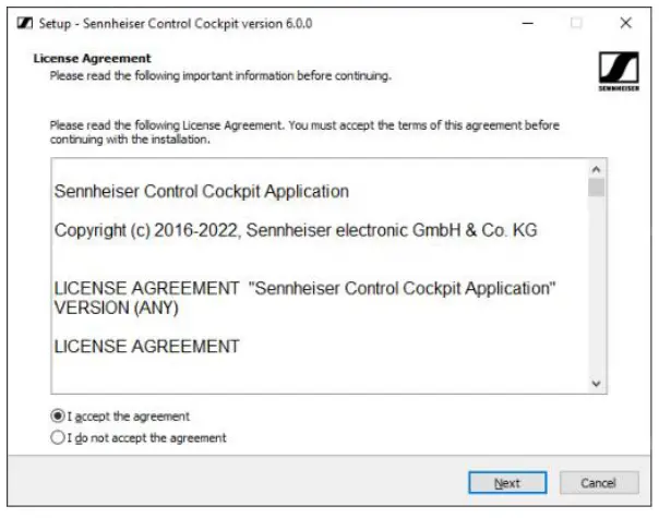 SENNHEISER-Control-Cockpit-VR-6-0-0-Software-FIG 1
