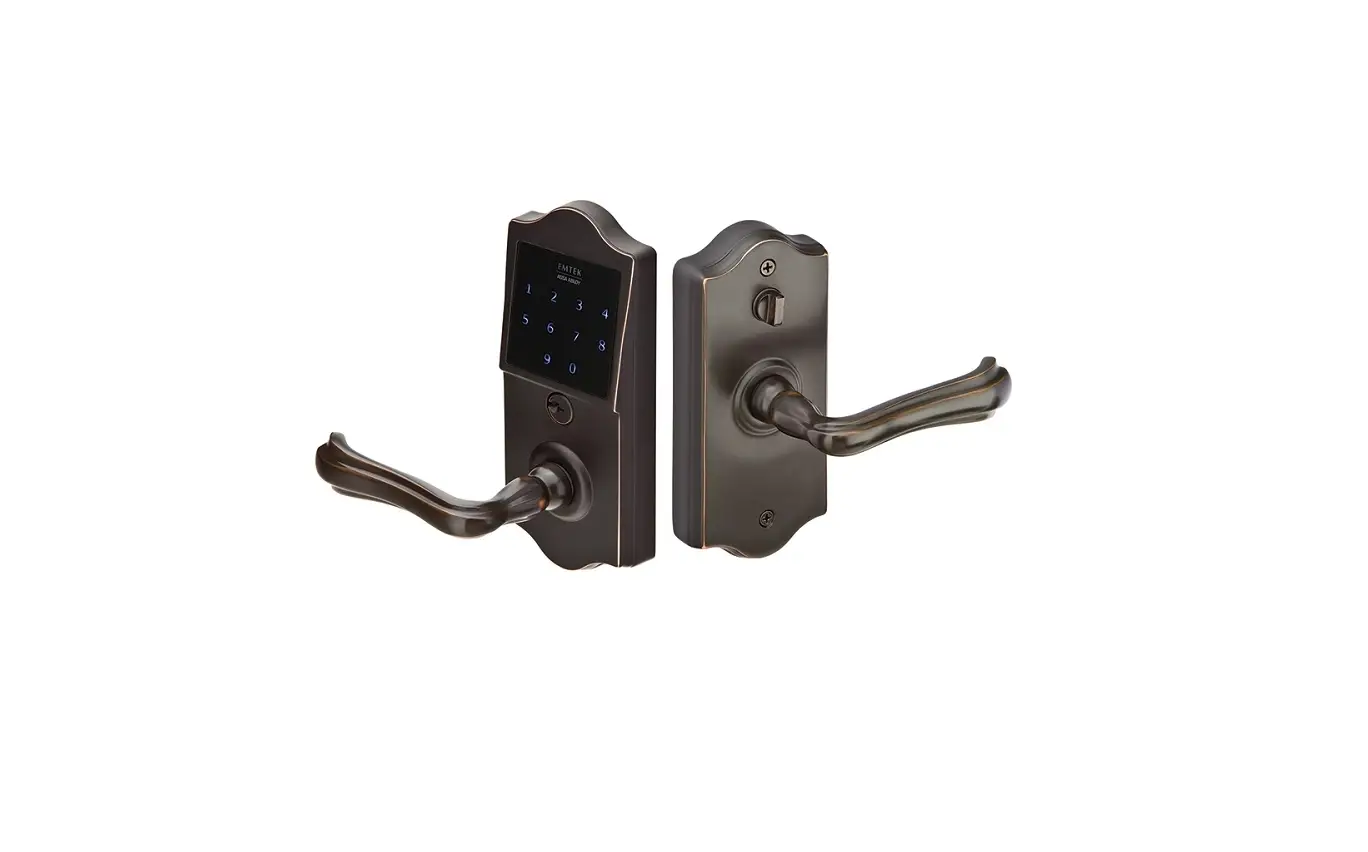 Emtek Emtouch And Emtouch Classic Style Electronic Lever Locksets Installation Guide Emtek Emtouch And Emtouch Classic Style Electronic Lever Locksets Installation Guide