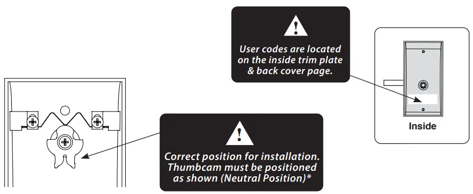 Install Inside Trim Plate