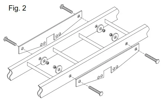 BLACK WIDOW PRO AMC 400 PRO Aluminum Motorcycle Carrier - ASSEMBLY 2