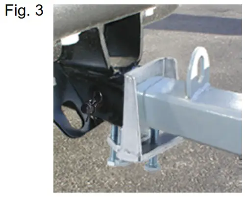 BLACK WIDOW PRO AMC 400 PRO Aluminum Motorcycle Carrier - ASSEMBLY 3