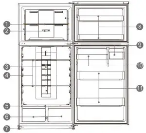 FIG 1 PARTS AND FEATURES