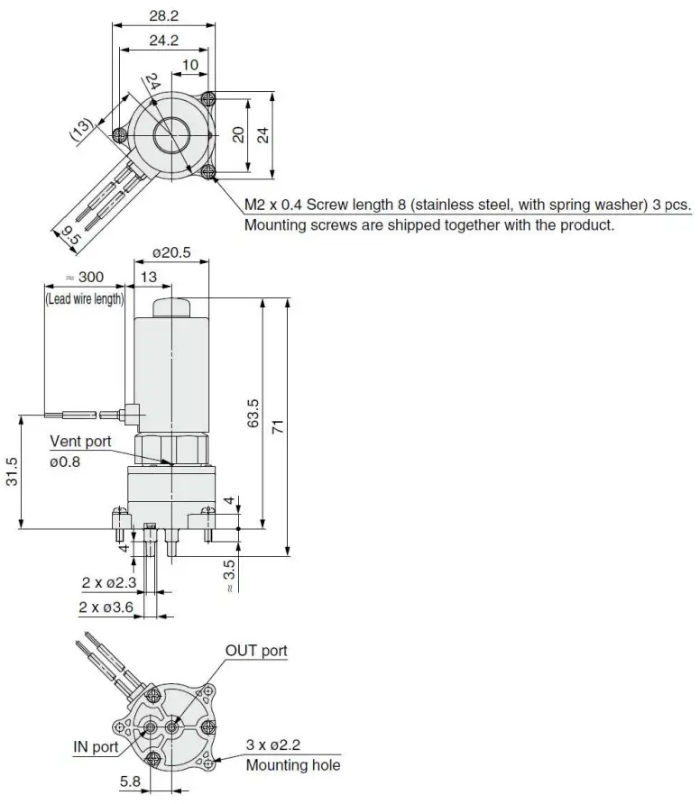 SMC Series LSP Liquid Dispense Pump - fig 5