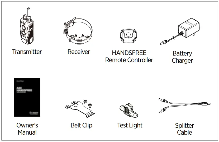 Dogtra ARC Handsfree 1-Dog System Only - AT A GLANCE
