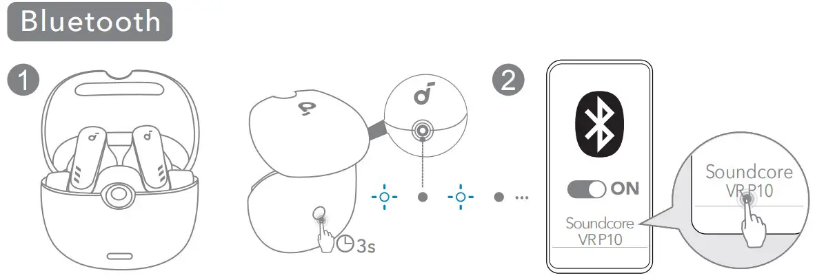 Connecting Both Earbuds