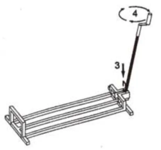 AREBOS AR-HE-RH400KG Lawn Mower Lift 2