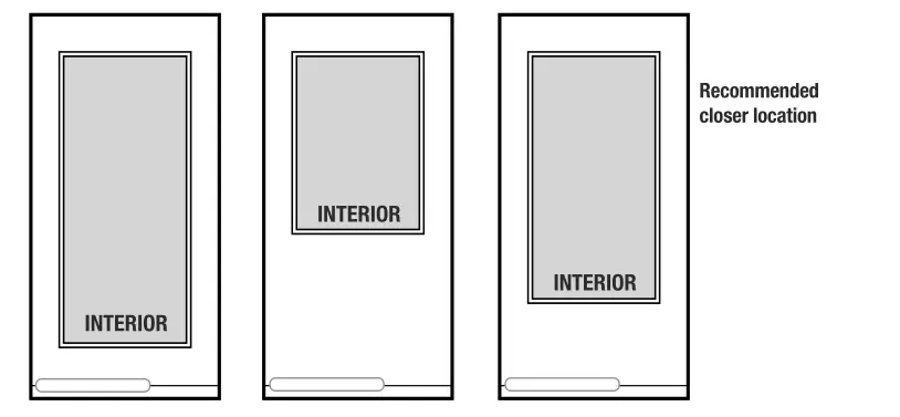 LARSON 202220836CH Double Hold-Open Closer Kit - Install Closers