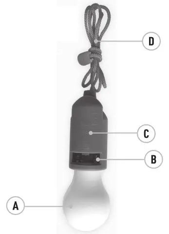 MEDIASHOP M13484 Portable LED Lamp - Cover