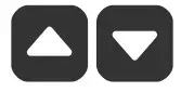 up and down button