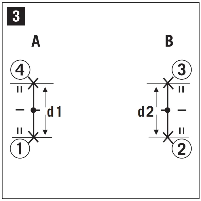 Hultafors H3x360G 360 Green Cross Laser fig 1