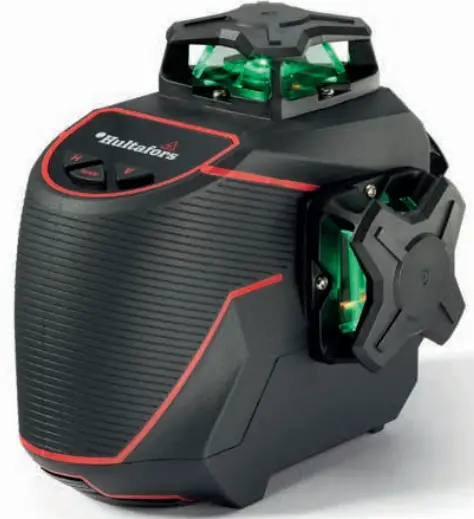 Hultafors H3x360G 360 Green Cross Laser
