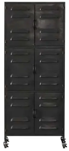 Wood Boaz Metal Cabinet