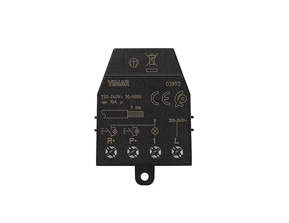 Vimar 03993 Magnetic Relay Instructions