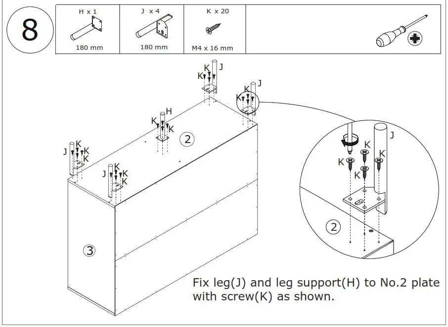 FUFU GAGA LJY KF250011 01 White-Drawer Standard Dresser - Product Overview 12