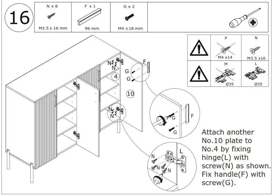 FUFU GAGA LJY KF250011 01 White-Drawer Standard Dresser - Product Overview 20