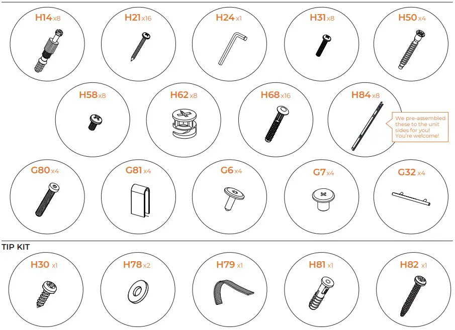 Home 10028210 Four Drawer CHEST - FIGURE 4