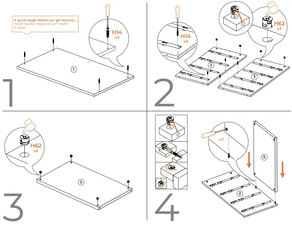 Home 10028210 Four Drawer CHEST - FIGURE 5