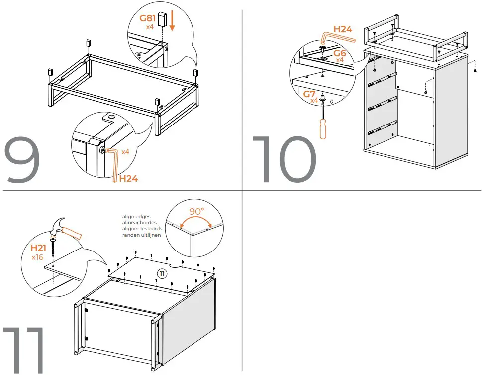 Home 10028210 Four Drawer CHEST - FIGURE 7