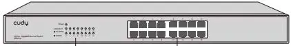 Cudy Gs1016 16-port Gigabit Switch User Manual Cudy Gs1016 16-port Gigabit Switch User Manual