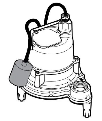 PENTAIR SHEF40 Submersible Effluent Pump