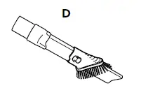 D. Duster Crevice Tool