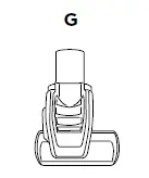 G. Self-Cleaning Pet Power Brush