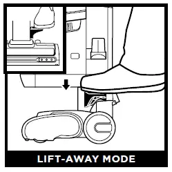 LIFT-AWAY MODE