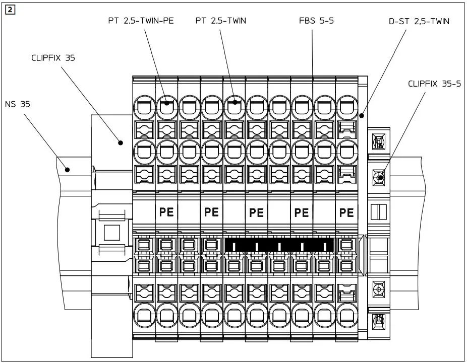 PHOENIX CONTACT 3209565 Tripleport PG Terminal Instructions - Fig 2