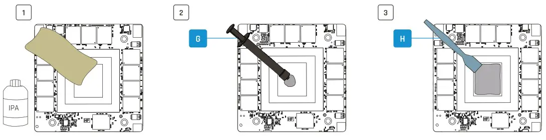 ALPHACOOL Core Geforce RTX 4090 Founders Edition with Backplate - Apply Thermal grease 2