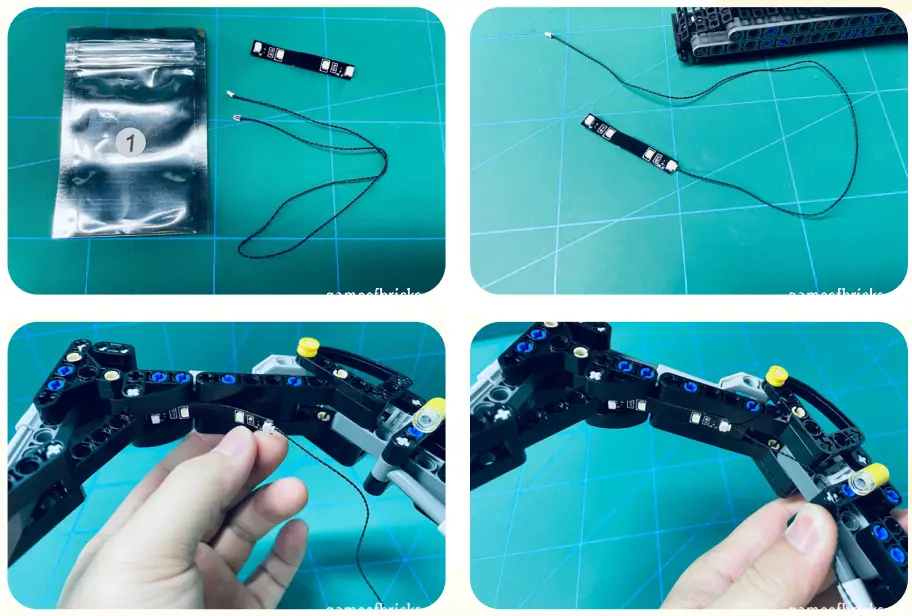 GAME OF BRICKS 42121 Light Kit for Heavy Duty Excavator - 1