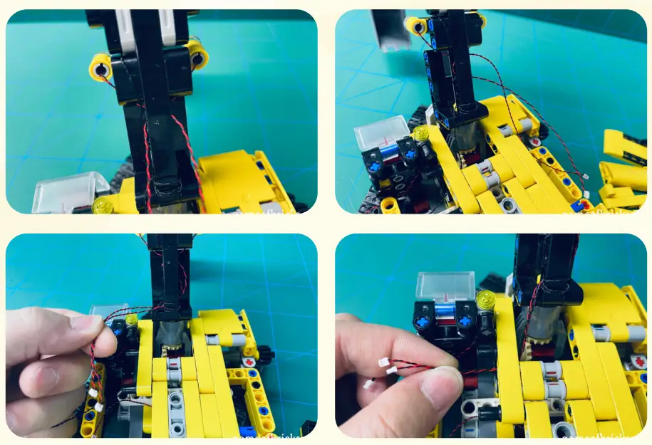 GAME OF BRICKS 42121 Light Kit for Heavy Duty Excavator - 10