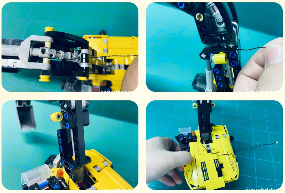 GAME OF BRICKS 42121 Light Kit for Heavy Duty Excavator - 2