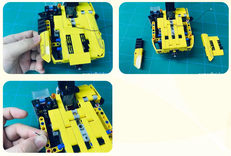 GAME OF BRICKS 42121 Light Kit for Heavy Duty Excavator - 3