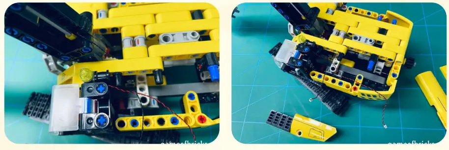 GAME OF BRICKS 42121 Light Kit for Heavy Duty Excavator - 6