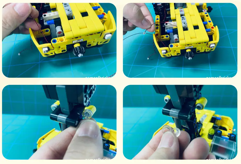 GAME OF BRICKS 42121 Light Kit for Heavy Duty Excavator - 8