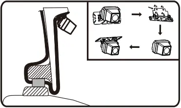 RYDEEN CM-MINy5 Universal Miny Backup Camera A5