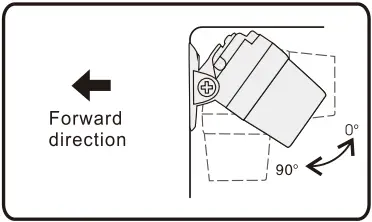 RYDEEN CM-MINy5 Universal Miny Backup Camera A6