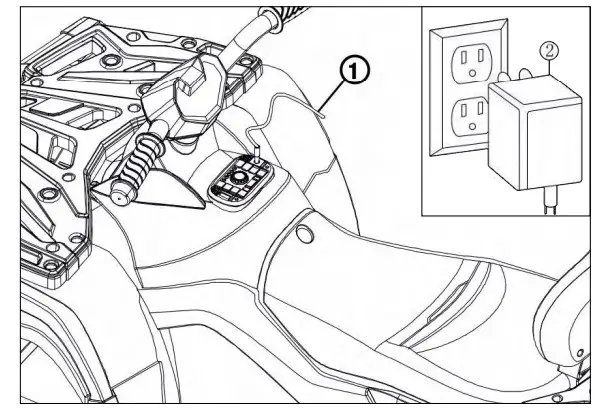 JOYWHALE BW-A20 24V Kids Ride on 2 Seater ATV Car 4WD Quad Electric Vehicle (16)