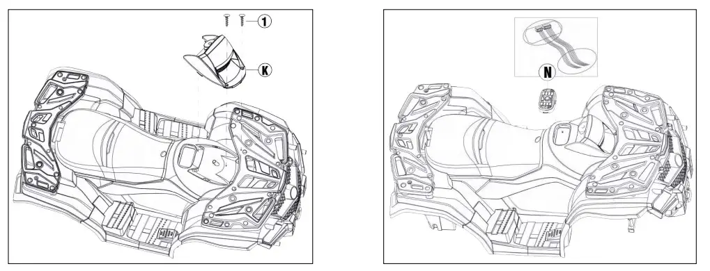JOYWHALE BW-A20 24V Kids Ride on 2 Seater ATV Car 4WD Quad Electric Vehicle (4)