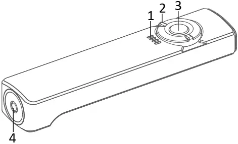 OLIGHT Arkfeld Flat Flashlight with Green Laser A6