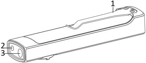 OLIGHT Arkfeld Flat Flashlight with Green Laser A7